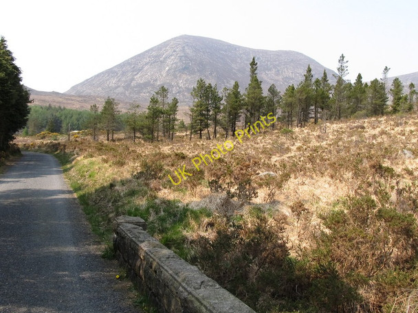 Photo 6"x4" View north-westwards across the Annalong Valley in the direction of Slievelamagan Annalong c2011