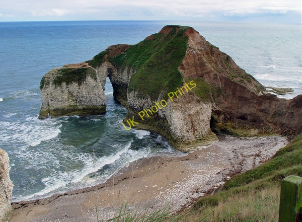 Photo 6"x4" Green Stacks Pinnacle, Flamborough Head North Landing c2002