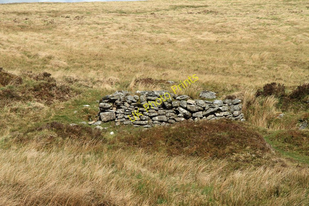 Photo 6"x4" Remains of tinner's hut Hound Tor\/SX6288 c2011
