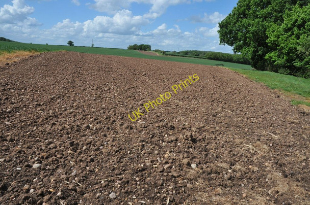 Photo 6"x4" Arable land at Cock Bevington Wood Bevington c2011