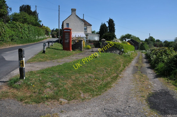 Photo 6"x4" Track in May Hill Village Ganders Green c2011