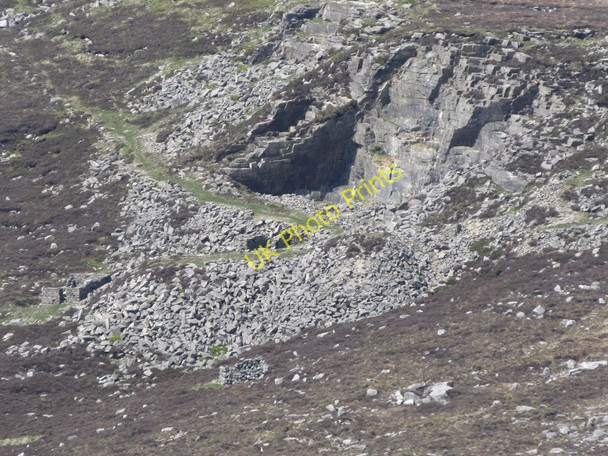 Photo 6"x4" Disused granite quarry in the Upper Spences Valley Annalong c2011