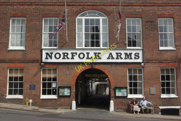 Photo 6"x4" Norfolk Arms Hotel, Arundel Arundel c2011