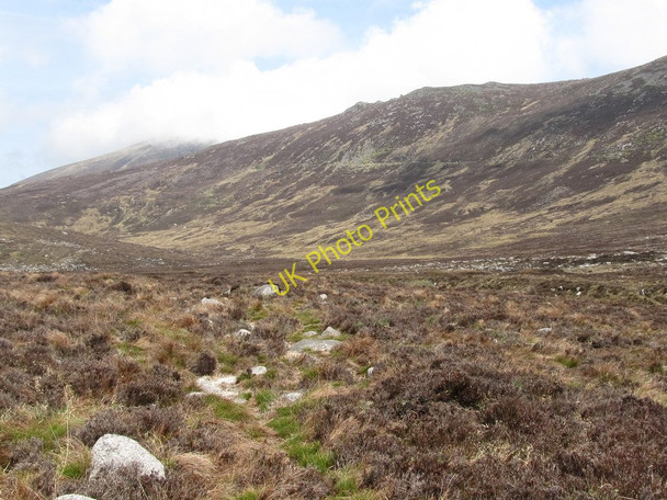 Photo 6"x4" Moorland path in the upper Spences Valley Annalong c2011