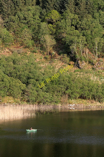 Photo 6"x4" Fishing on Loch Seil Clachan-Seil c2011