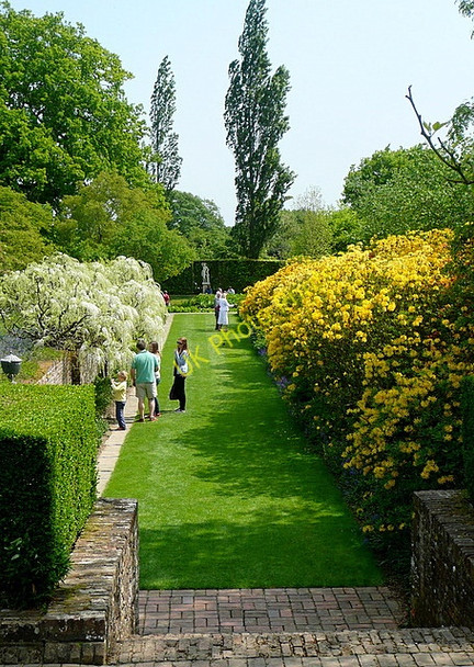 Photo 6"x4" Walk at Sissinghurst Castle Gardens Camden Hill c2011