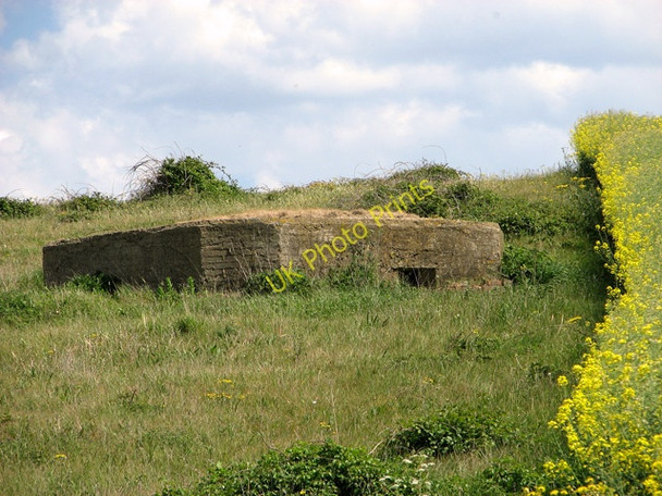 Photo 6"x4" WWII pillbox by Kelling Hard Kelling c2011