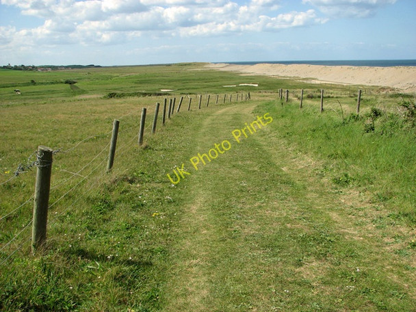 Photo 6"x4" Path above Kelling Hard Kelling c2011