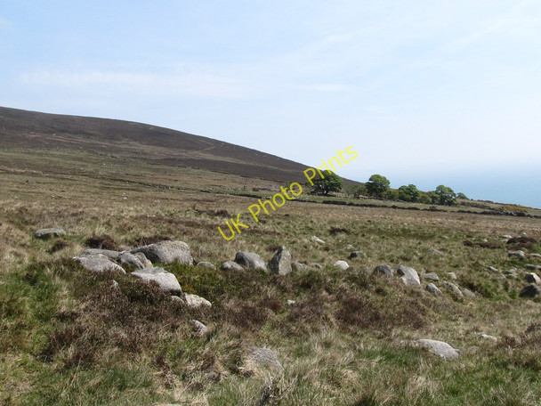 Photo 6"x4" View across the moorland east of the Spences River Annalong c2011