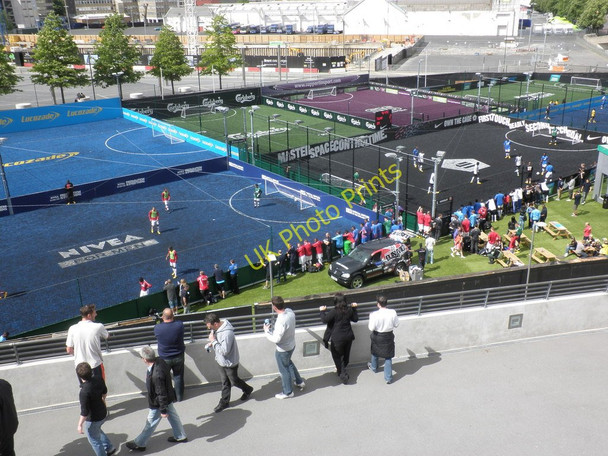 Photo 6"x4" Five-a-side football pitches, Wembley Wembley c2011