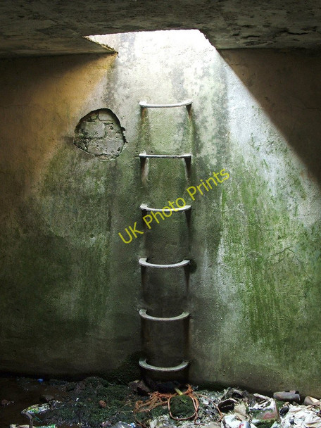 Photo 6"x4" Inside the Starfish Decoy control bunker Dumbarton c2011