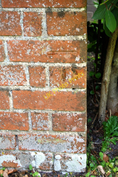 Photo 6"x4" Benchmark on #2 York Road Didcot c2011