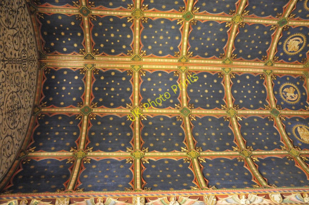 Photo 6"x4" Ceiling of Highnam church Highnam c2011