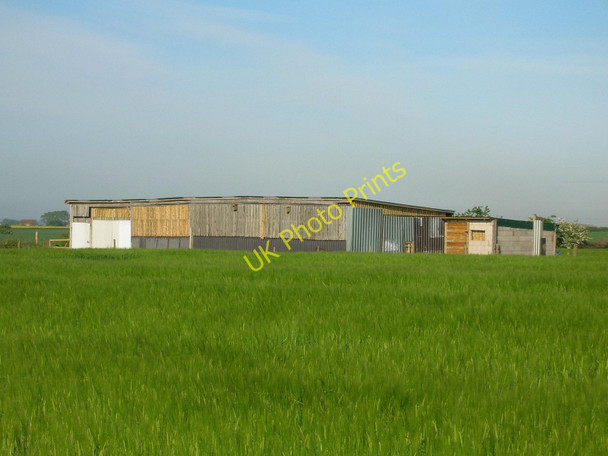 Photo 6"x4" Farm buildings off Saltmarsh Lane Patrington c2011