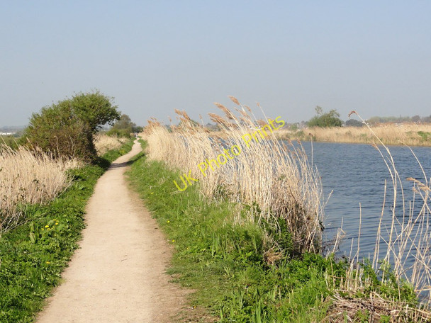 Photo 6"x4" Footpath by the Canal Exton\/SX9886 c2011