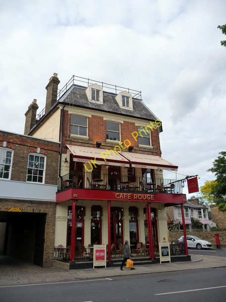 Photo 6"x4" Cafe Rouge, Strand on the Green, Kew Brentford c2011