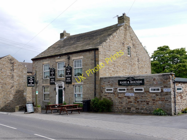 Photo 6"x4" Hare & Hounds, Front Street, Westgate Westgate\/NY9038 c2011