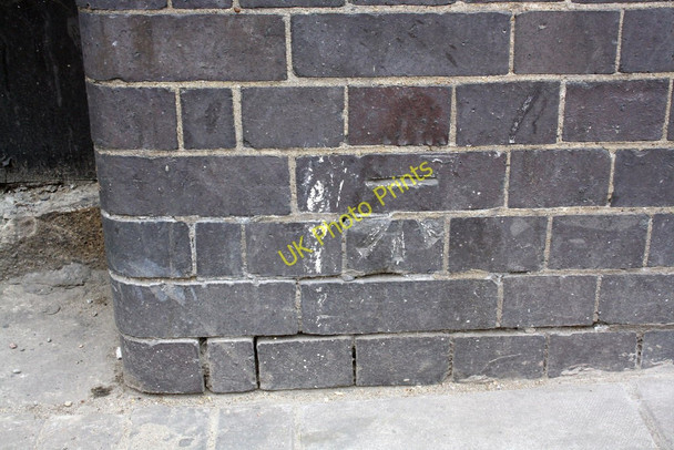 Photo 6"x4" Benchmark on Big Table showrooms, #56 Great Western Road Kensal Town c2011