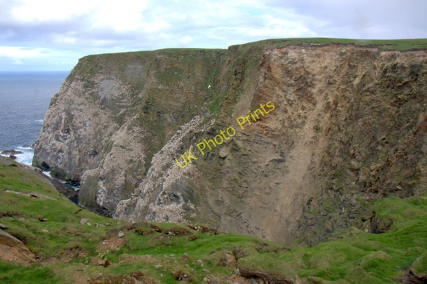 Photo 6"x4" The Neap from the south, Hermaness Burrafirth c2011