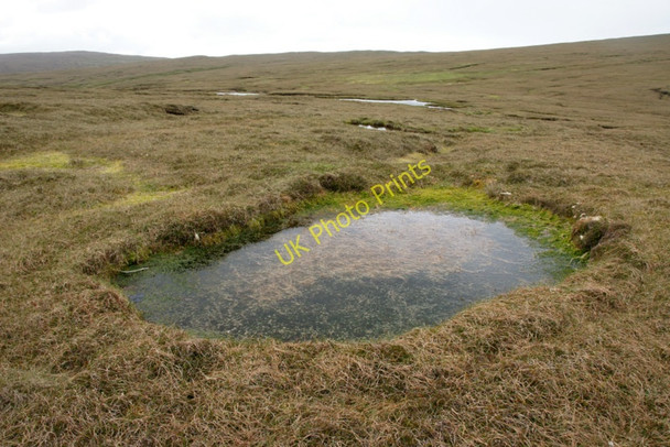 Photo 6"x4" Pool on the north slopes of Mouslee Hill, Hermaness Burrafirth c2011