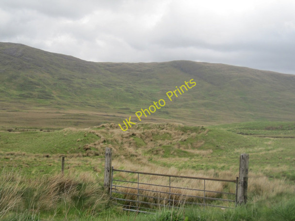 Photo 6"x4" Pasture land in the Erriff valley Leenaun c2011