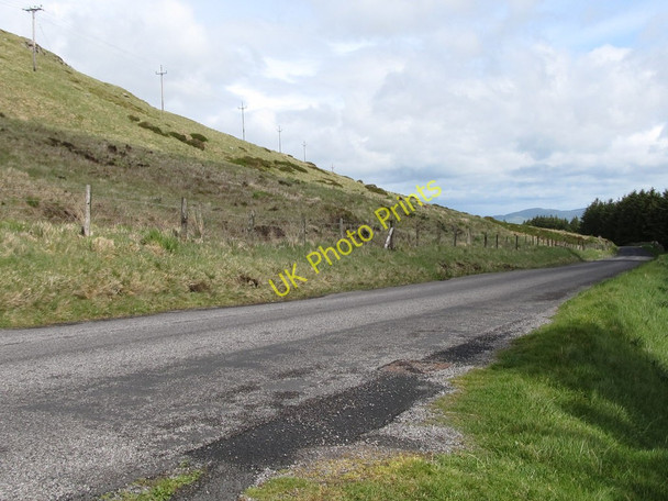 Photo 6"x4" The Slievenaman Road above the Fofanny Dam Kilcoo c2011