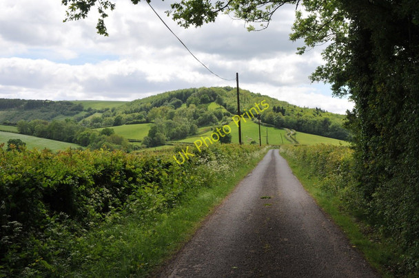 Photo 6"x4" Road near Nantygelli Farm, Wolvesnewton Wolvesnewton c2011