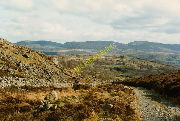 Photo 6"x4" Southern approach to Bwlch Goriwared Llanfachreth c1993