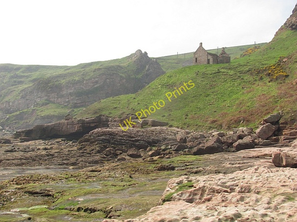 Photo 6"x4" Salmon fishing station, Lamberton Skers Ross\/NT9660 c2011