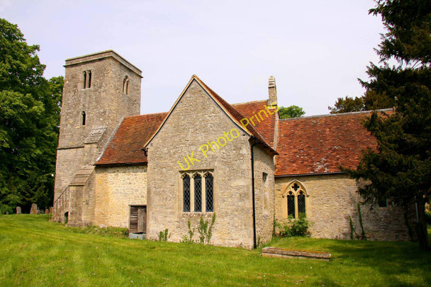 Photo 6"x4" The rear of St Bartholomew Church in Holton Holton\/SP6006 c2011