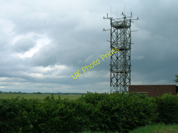 Photo 6"x4" Communications mast, Church Fenton Airfield Church Fenton c2011