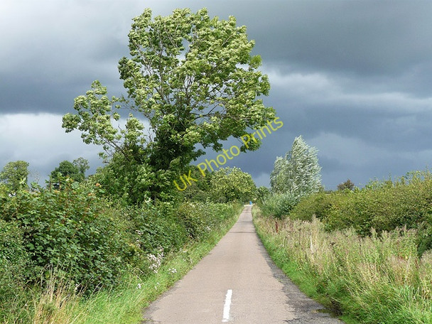 Photo 6"x4" Country road near Preston (2) Chathill\/NU1826 c2010