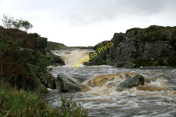 Photo 6"x4" The roar of a burn in spate Allt na F\u00e8ithe Buidhe\/NC4641 c2011