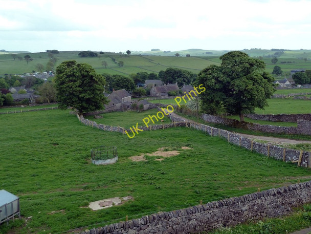 Photo 6"x4" Wetton from the reservoir Wetton\/SK1055 c2011