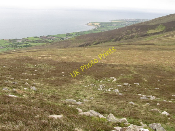 Photo 6"x4" The upper part of the Crock Horn Stream basin Annalong c2011