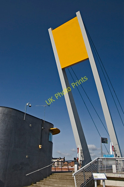 Photo 6"x4" River Hull footbridge Kingston upon Hull c2011