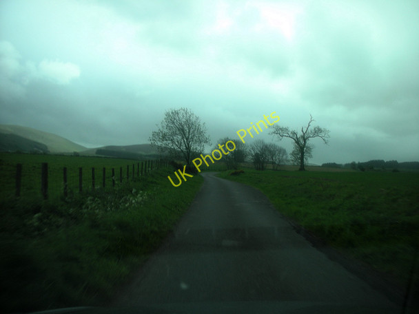 Photo 6"x4" Unclassified Road Blackford\/NN8908 c2009
