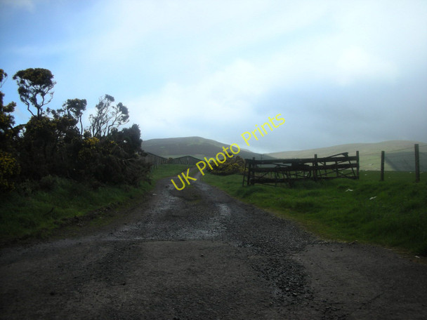 Photo 6"x4" Drumcairn Track Blackford\/NN8908 c2009