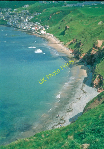 Photo 6"x4" The beach at Gardenstown Dubford\/NJ7963 c1996
