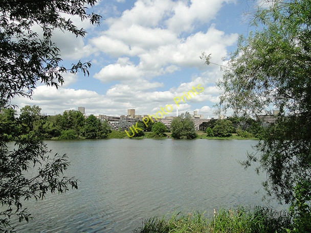 Photo 6"x4" University of East Anglia from across the R. Yare Colney c2011