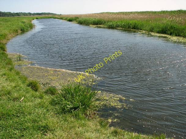 Photo 6"x4" Drainage channel north of the River Waveney, Somerleyton Herringfleet c2011