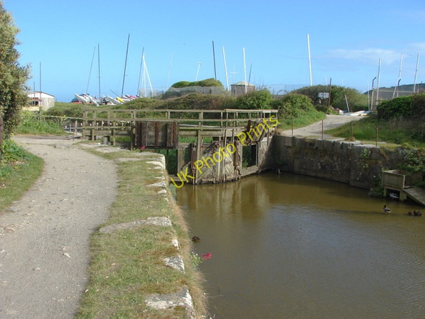 Photo 6"x4" Pentewan Harbour Pentewan c2011