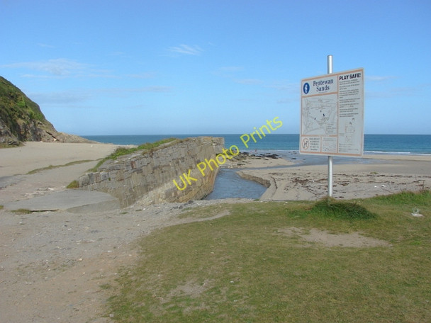 Photo 6"x4" Pentewan Beach Pentewan c2011 P2