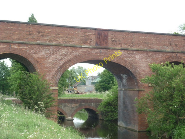 Photo 6"x4" Two bridges over Folly Drain Woodhouse\/SE7808 c2011