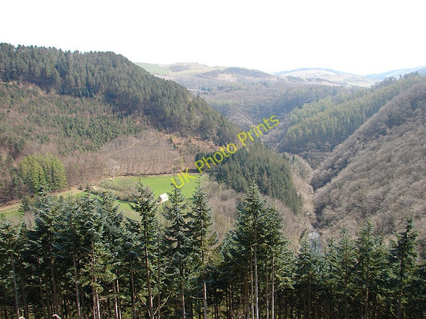 Photo 6"x4" The high valley Devil's Bridge\/Pontarfynach c2008