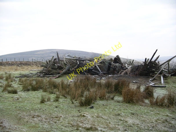 Photo 6"x4" Rubbish dump, Bothwell Hill Birk Cleugh Hill c2006