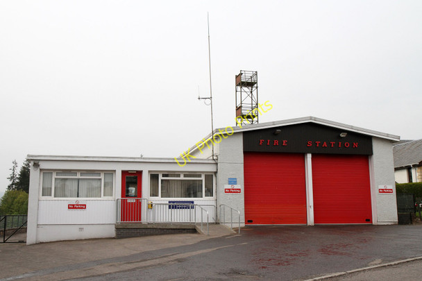 Photo 6"x4" Auchterarder Fire Station Auchterarder c2011
