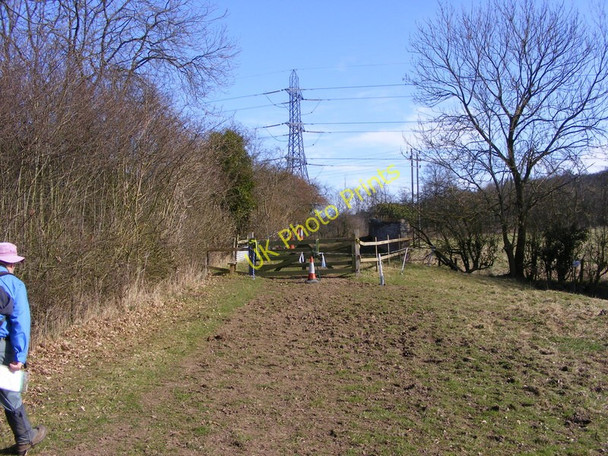 Photo 6"x4" Canal Bridge View Uffington\/SJ5213 c2011