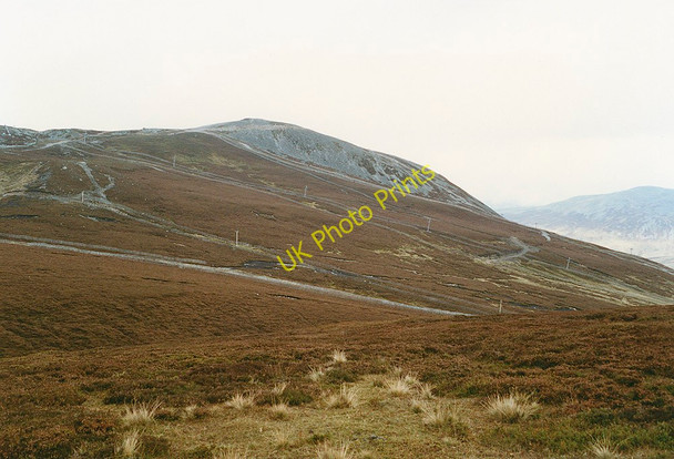 Photo 6"x4" Southern flanks of Carn Aosda Cairnwel c1992