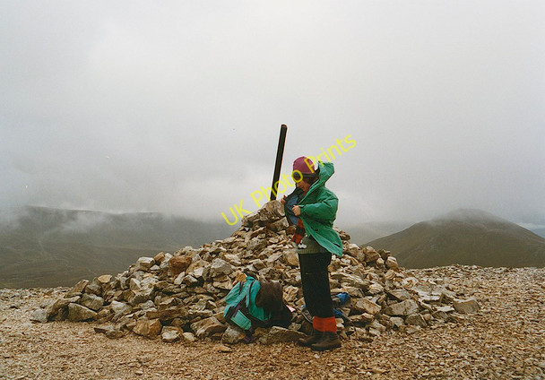 Photo 6"x4" Carn Aosda summit Carn Aosda c1992